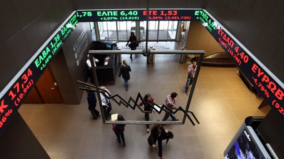 «Γύρισε» σε πτώση το Χρηματιστήριο Αθηνών